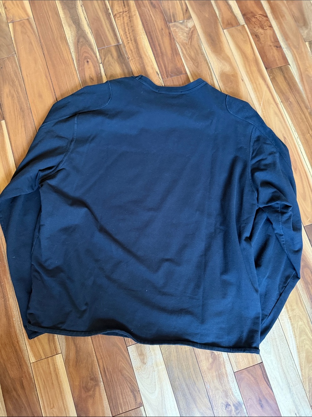 Stone Island shadow project monogram Long-Sleeve Crewneck Shirt - Picture 5 of 5